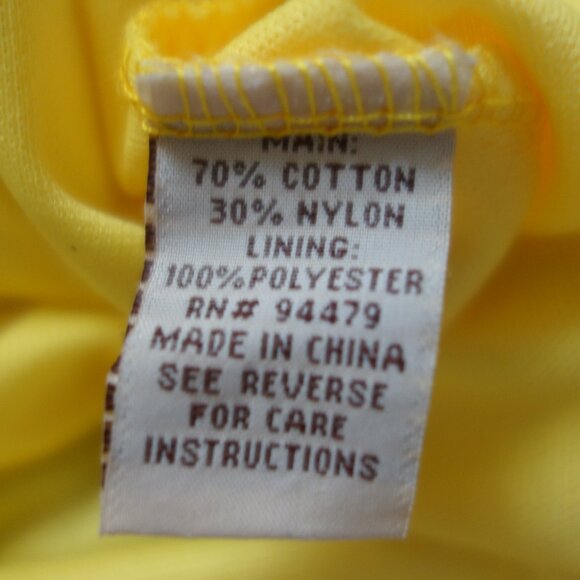 Magic Blue with Yellow Inner Size M Dress - Picture 14 of 16